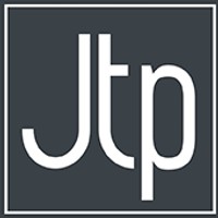 JTP logo - British luxury bathroom brassware and taps