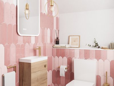 Premium finishes and luxury materials for cloakrooms Essex Northamptonshire - Bowman Bathrooms