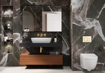 Luxury bathroom design showcase in Northamptonshire with bespoke fixtures by Bowmans