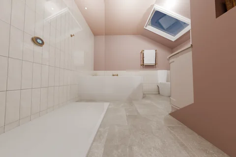 Bespoke 3D luxury bathroom design presentation with detailed visualisations