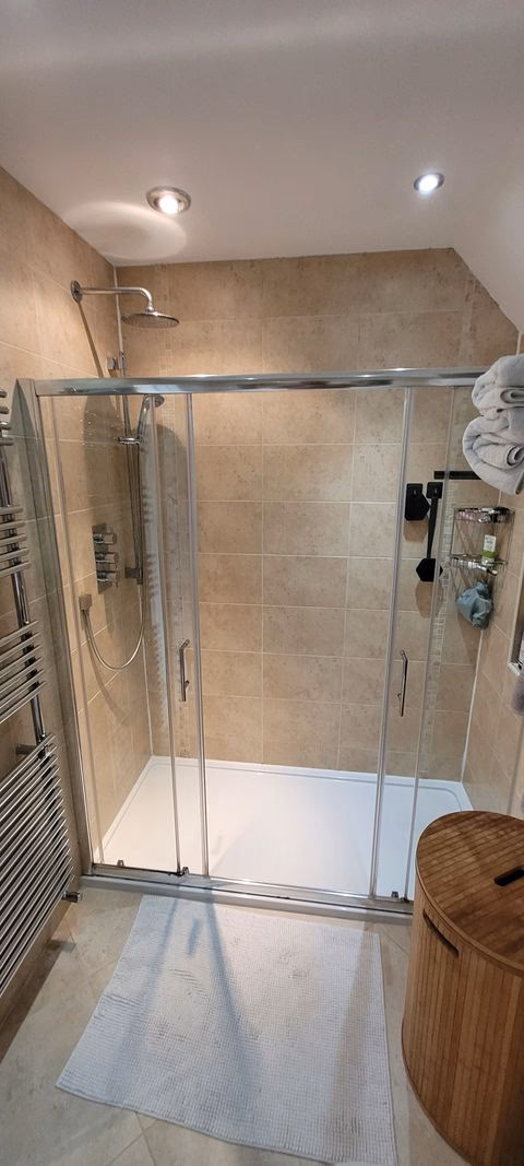 Existing bathroom layout Tiptree Essex before transformation original space