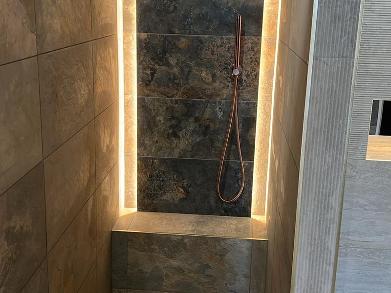 Luxury walk-in shower systems Daventry bathroom showroom Northamptonshire